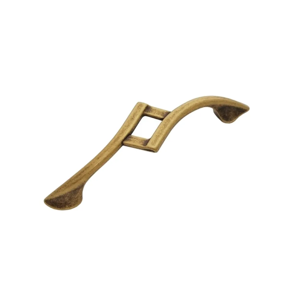 CABINET HANDLE art.:532 128mm BRASS