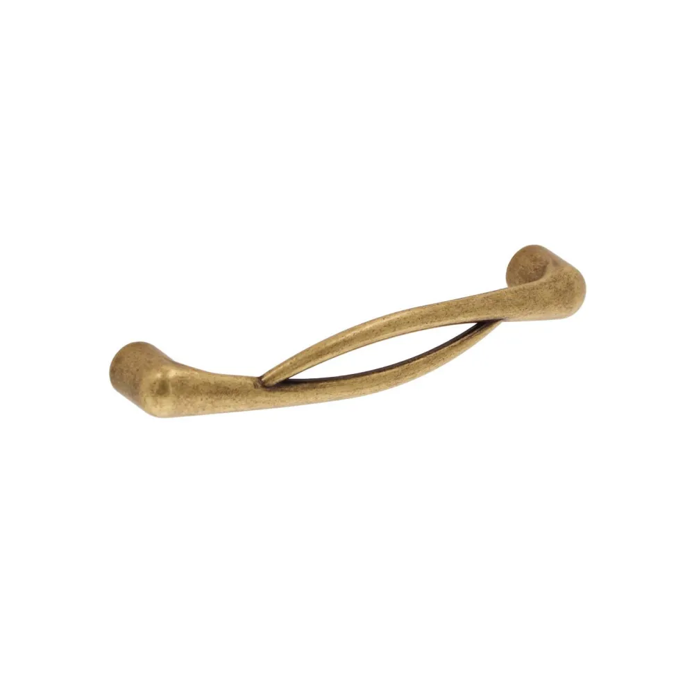 CABINET HANDLE art.:534 96mm BRASS
