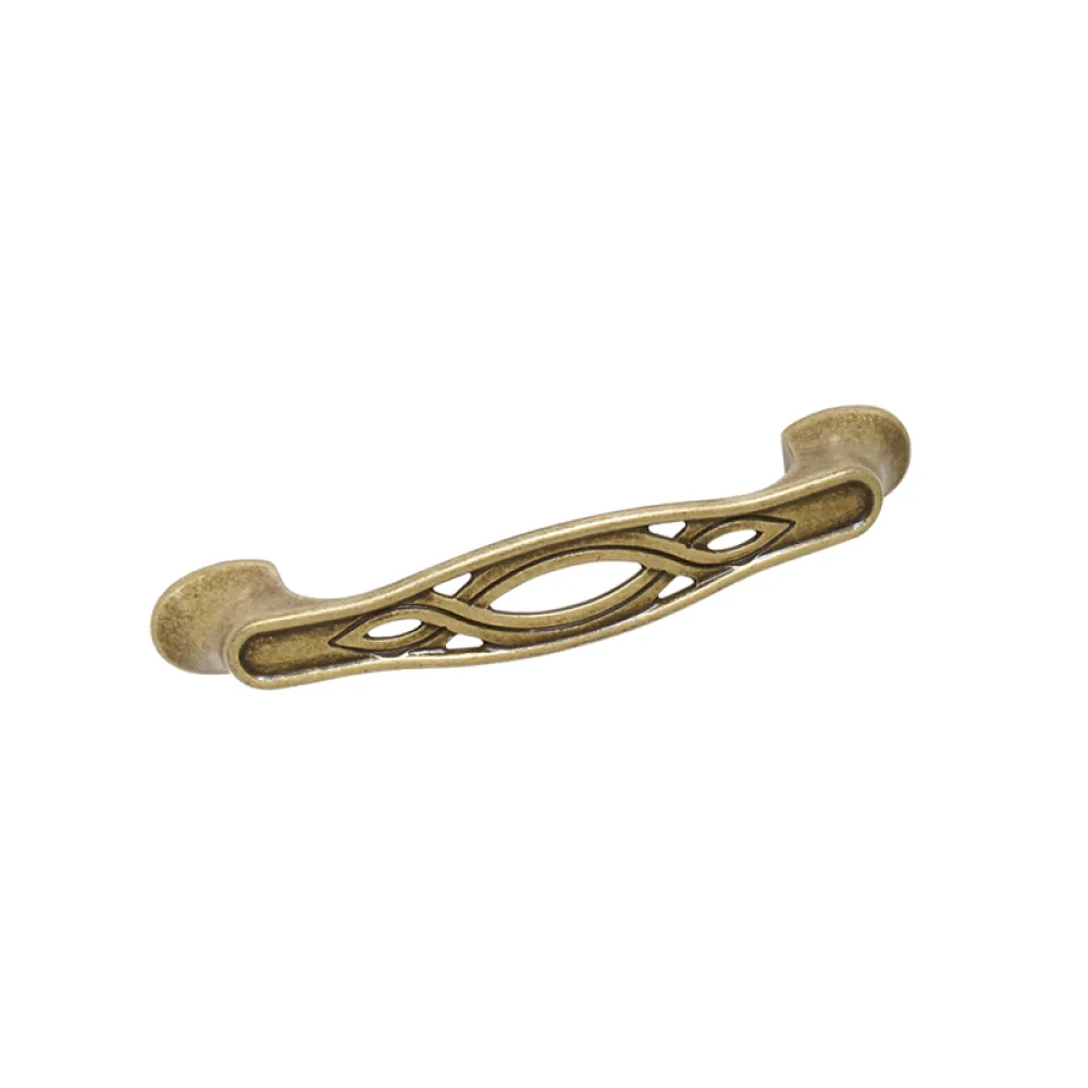 CABINET HANDLE art.:536 128mm BRASS