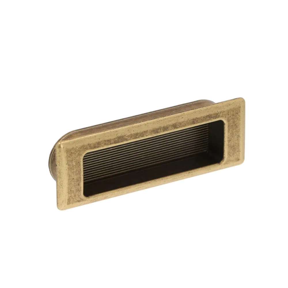RECESSED HANDLE art.:542 BRASS