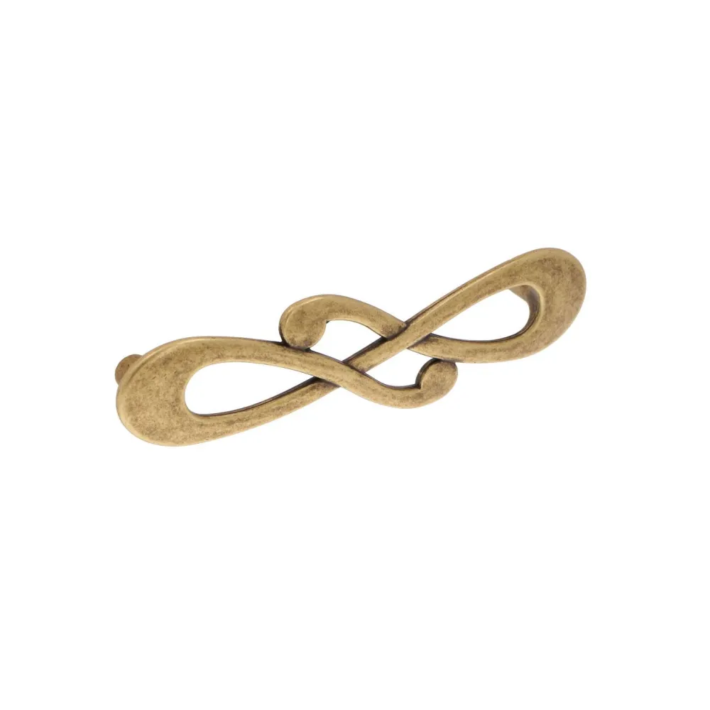 CABINET HANDLE art.:602 96mm BRASS