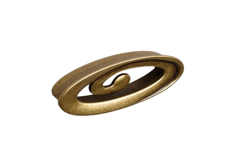 CABINET HANDLE art.:606 64mm BRASS