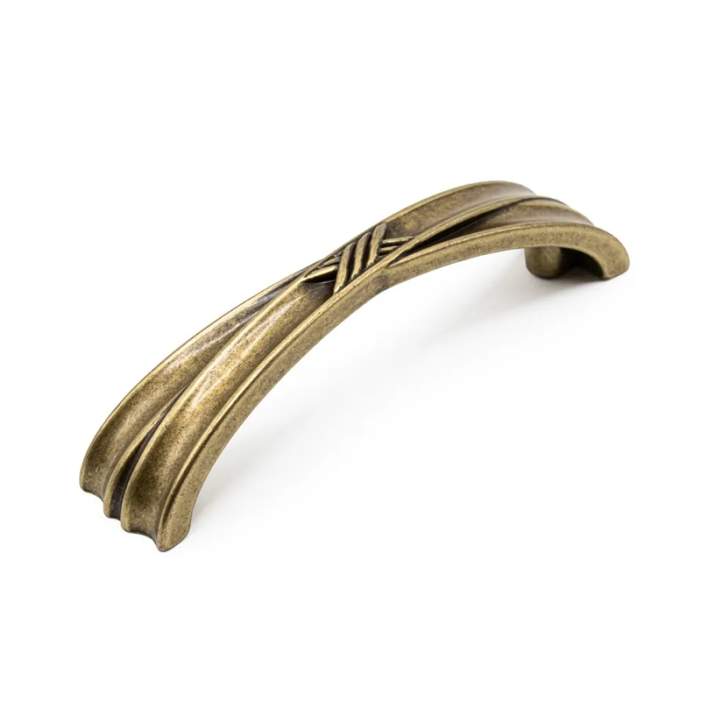 CABINET HANDLE art.:611 96mm BRASS