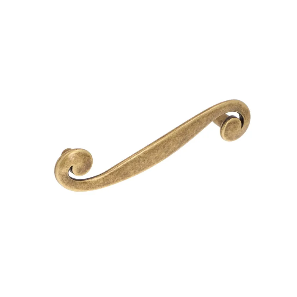 CABINET HANDLE art.:614 96mm DX BRASS