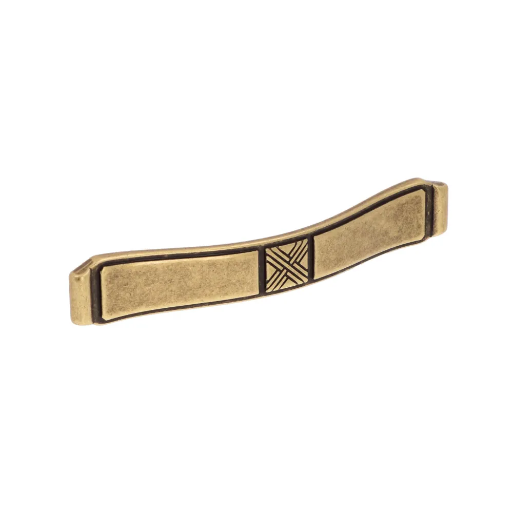 CABINET HANDLE art.:628 128mm BRASS