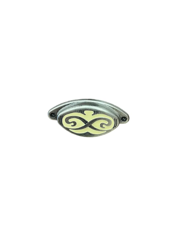 CABINET HANDLE art.:5091 64mm ANTIQUE SILVER