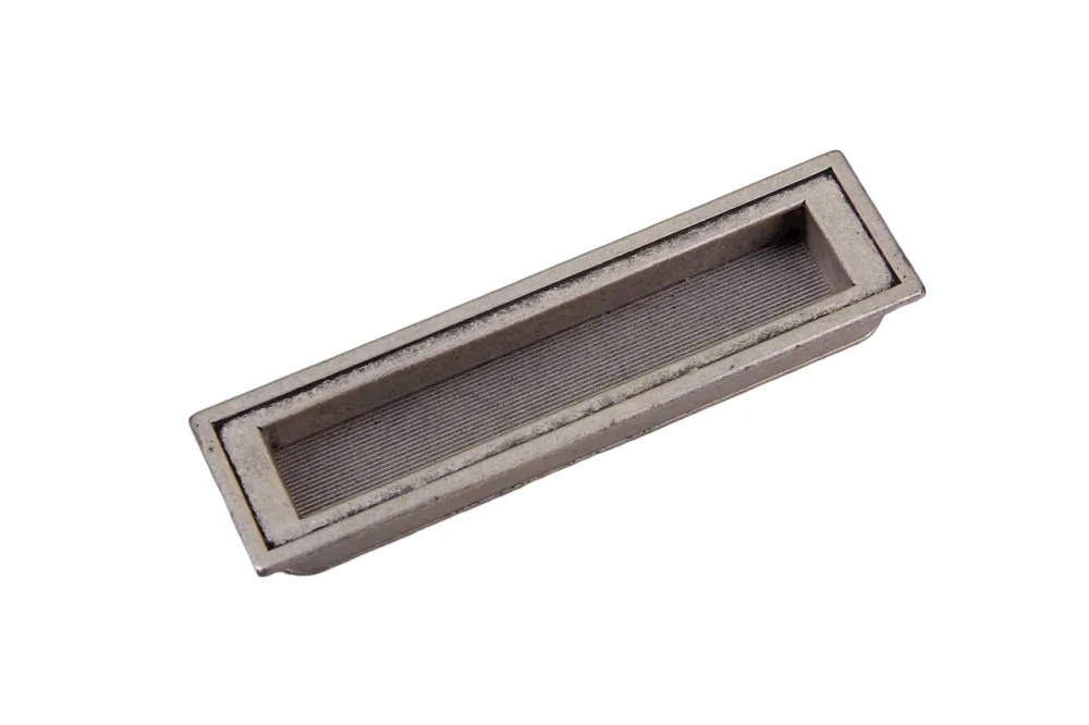 RECESSED HANDLE art.:552 128mm ANTIQUE SILVER