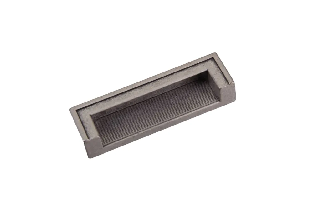 RECESSED HANDLE art.: 554 96mm ANTIQUE SILVER