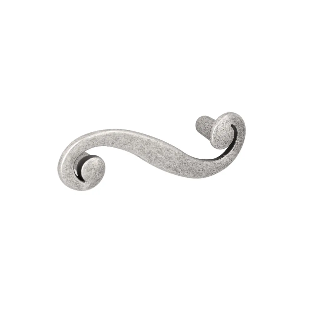 CABINET HANDLE art.:614 64mm ANTIQUE SILVER