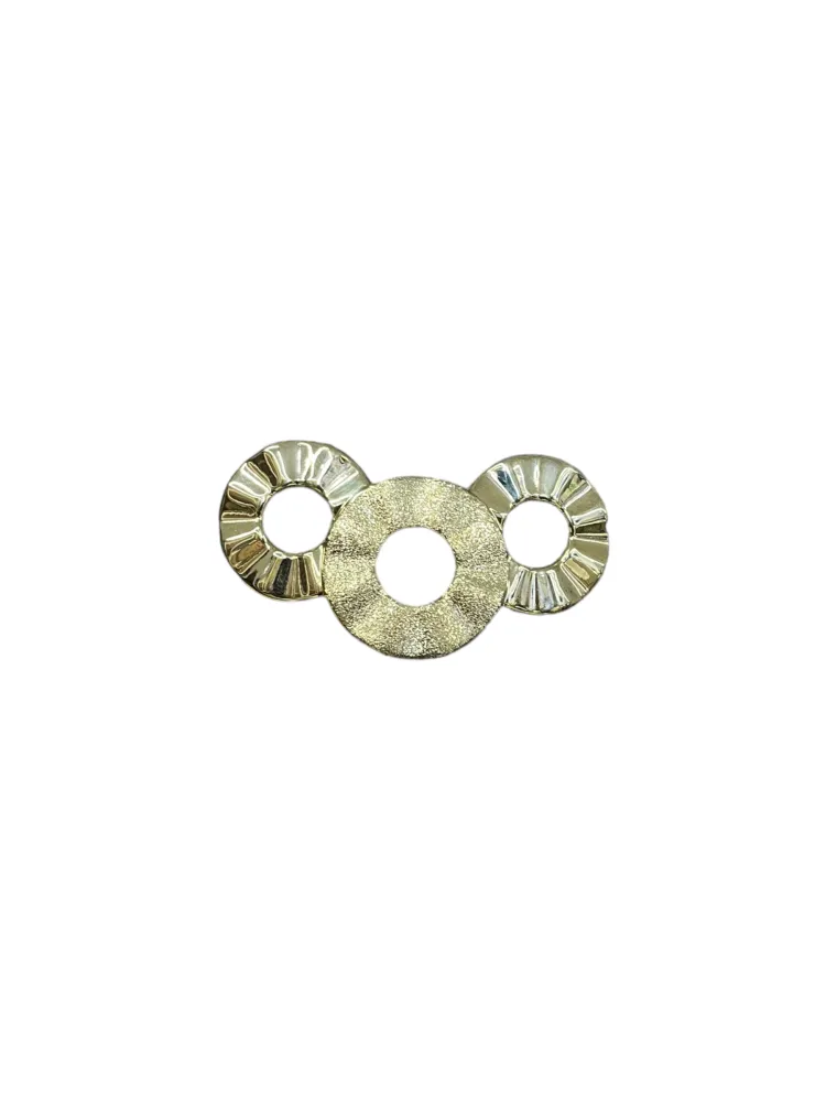 CABINET HANDLE art.:608 64mm GOLD / GOLD DIAMANTO