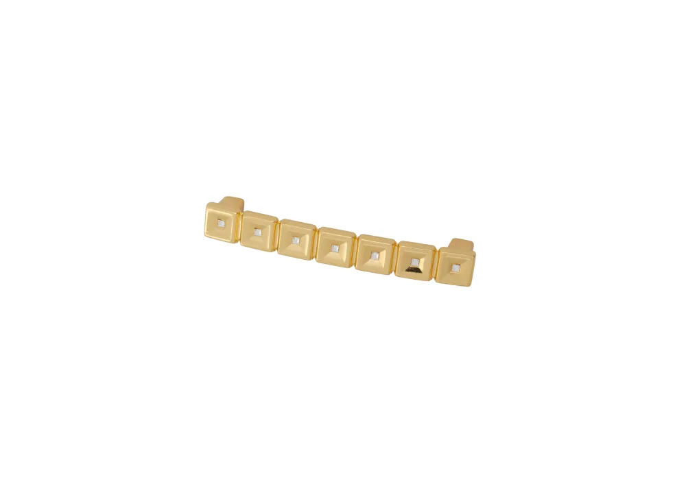 CABINET HANDLE art.:693 96mm GOLD with Swarovski® crystals