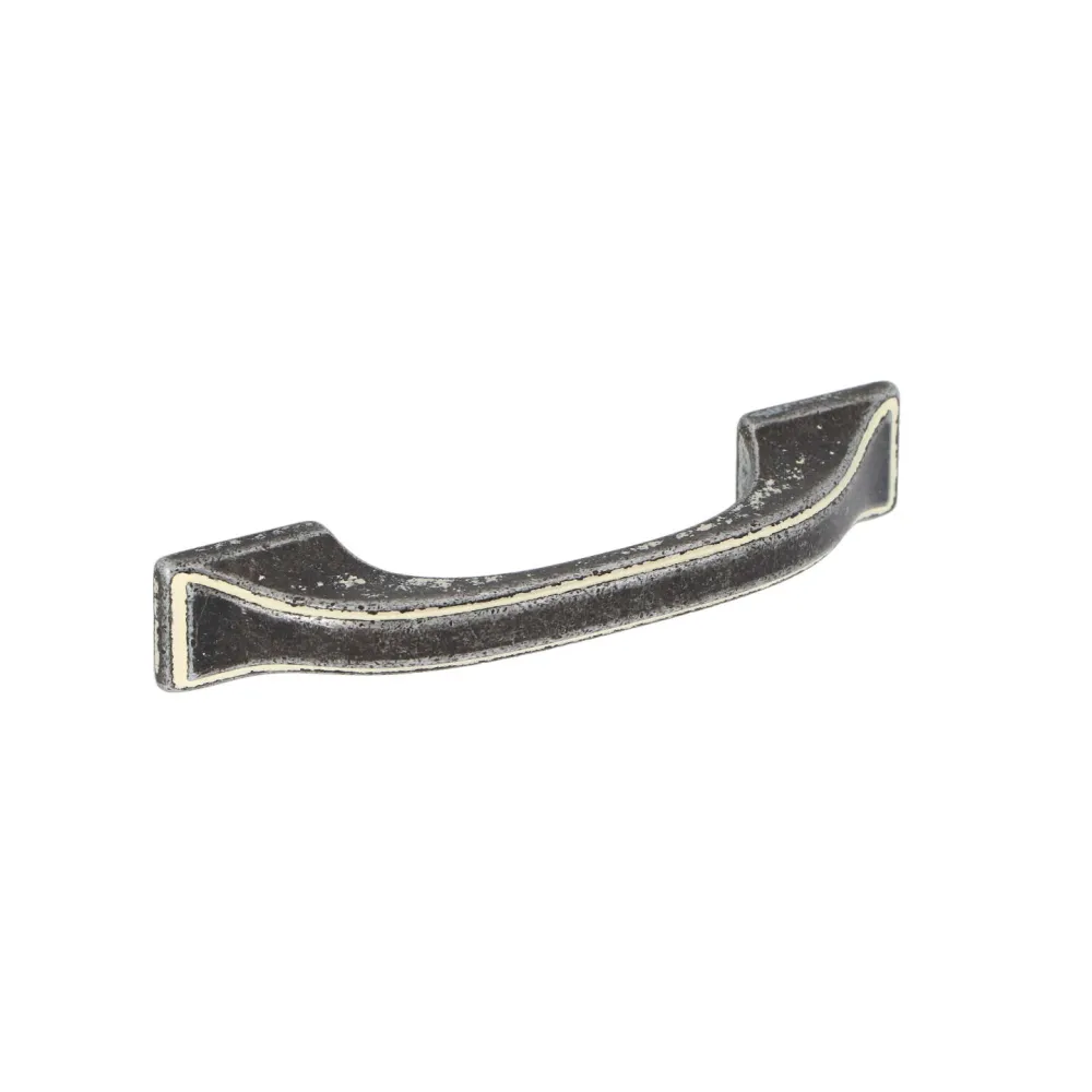 CABINET HANDLE art.:231 64mm ANTIQUE BLACK