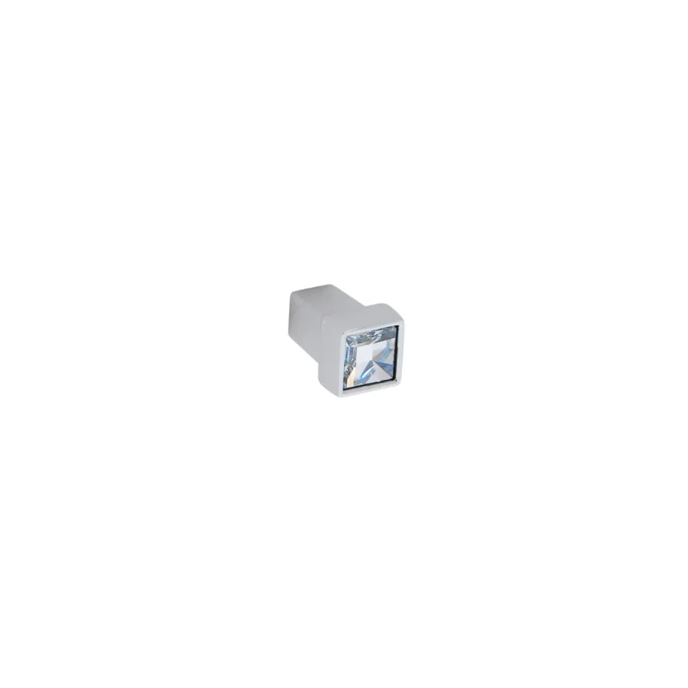 CABINET KNOB art.: 550.000.KR02 CHROME with Swarovski® crystals