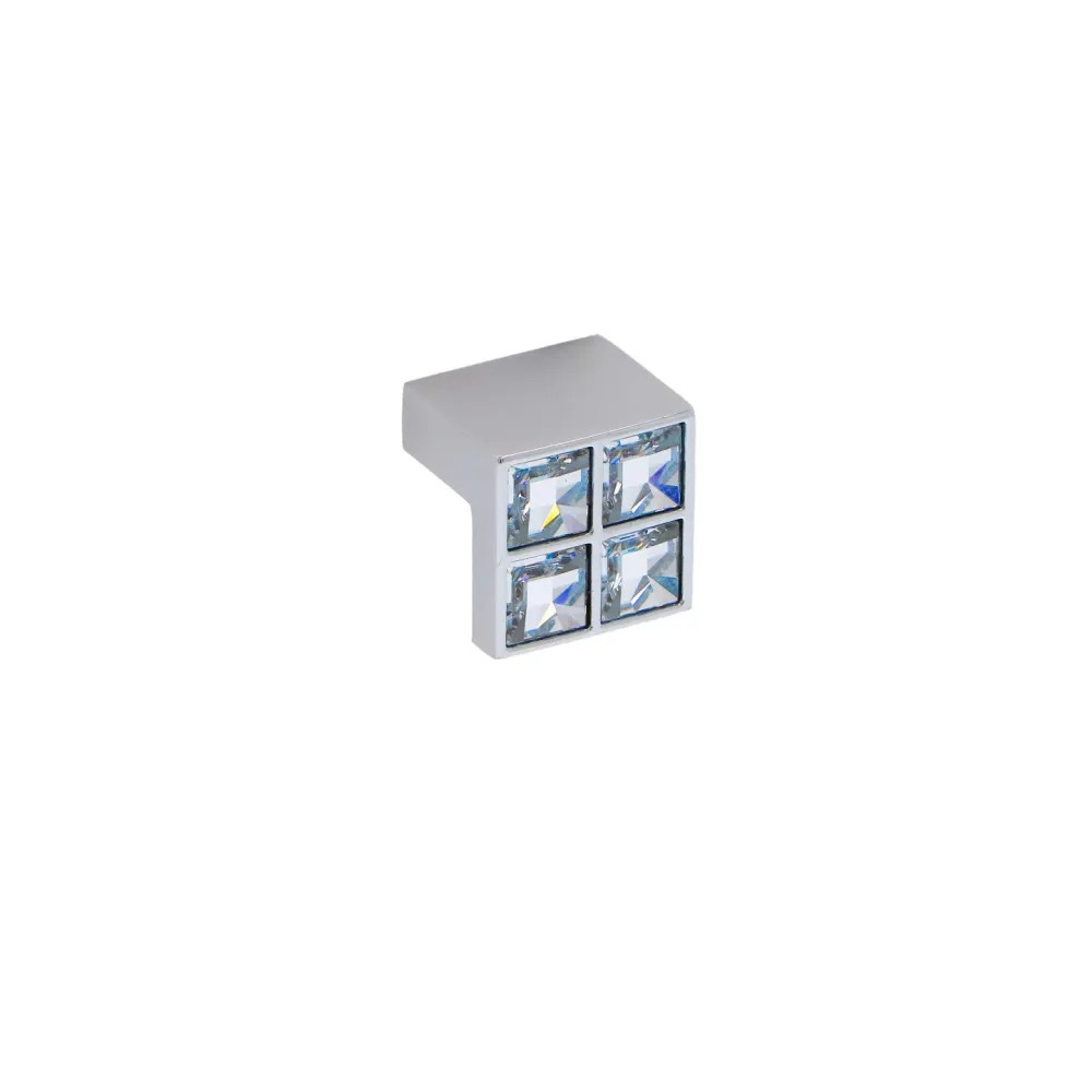 CABINET HANDLE art.: 550.016.KR02 16mm CHROME with Swarovski® crystals