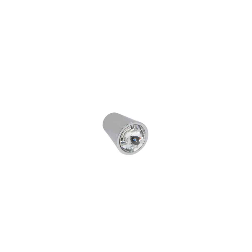 CABINET KNOB art.: 633.017.KR02 CHROME with Swarovski® crystals