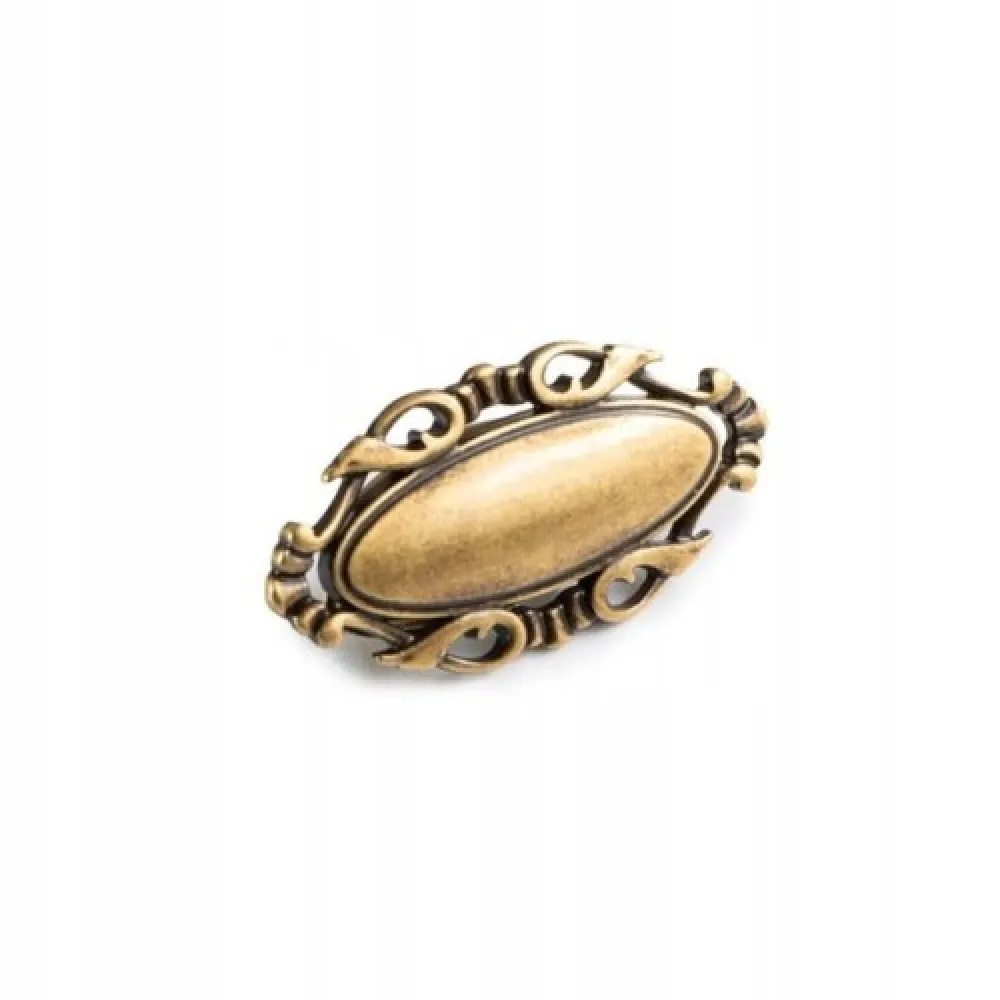 CABINET KNOB art.:  624 BRASS