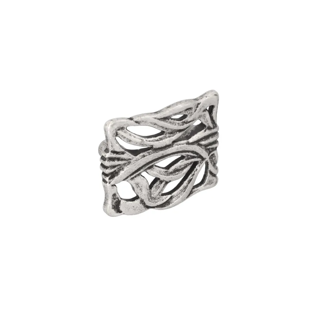 CABINET KNOB art.: 638 32mm ANTIQUE SILVER