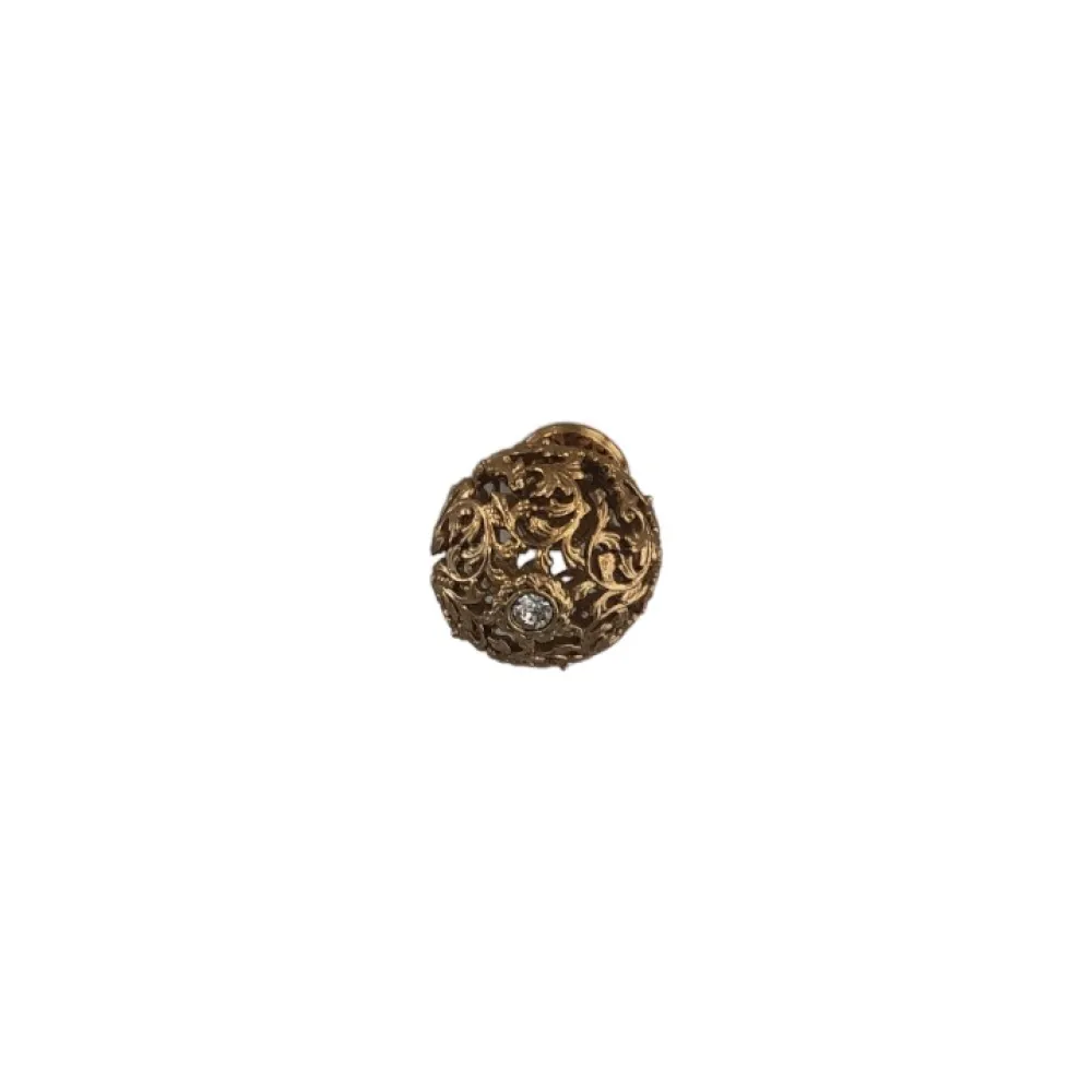 CABINET KNOB art.: WPO033 28mm GOLD  / with Swarovski® crystals
