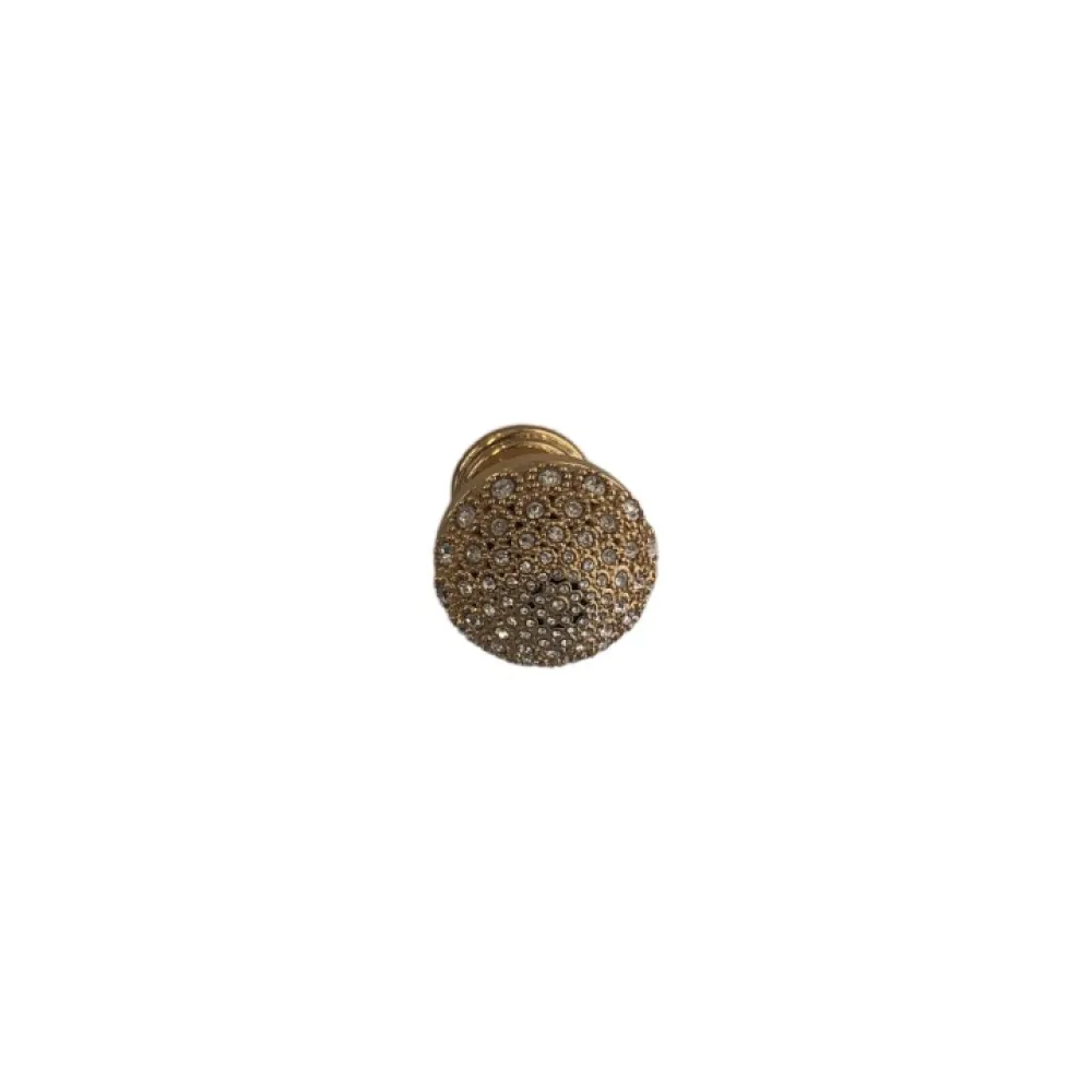 CABINET KNOB art.: WPO038 29mm GOLD / with Swarovski® crystals