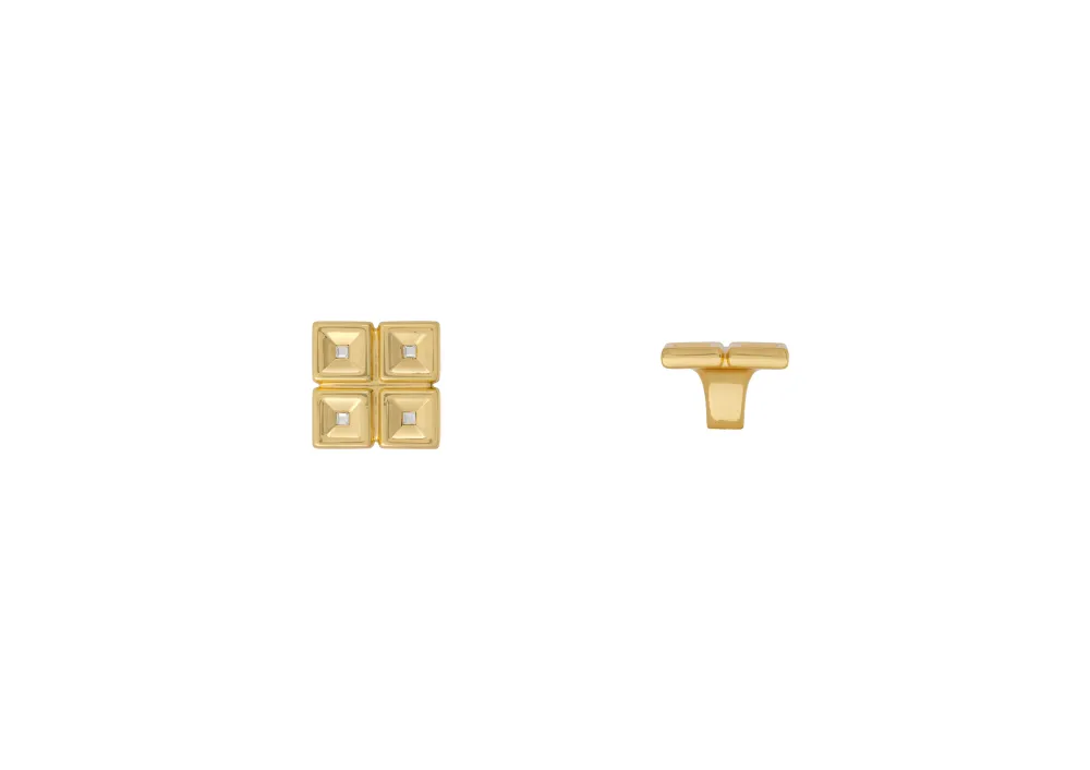 CABINET KNOB art.: 693 GOLD / with Swarovski® crystals