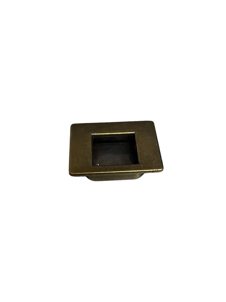 RECESSED HANDLE art.: 4857 (36x50mm) ANTIQUE MAT