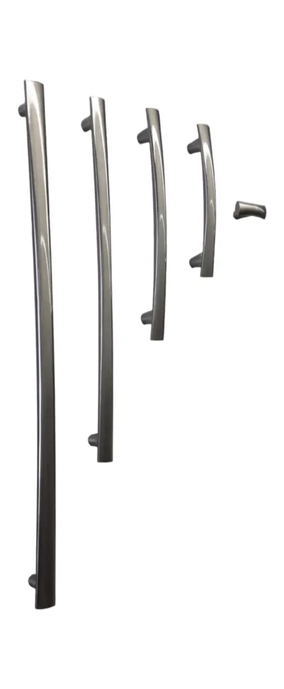 CABINET HANDLE art.: 7090 cc128mm L=171mm MAT NICKEL