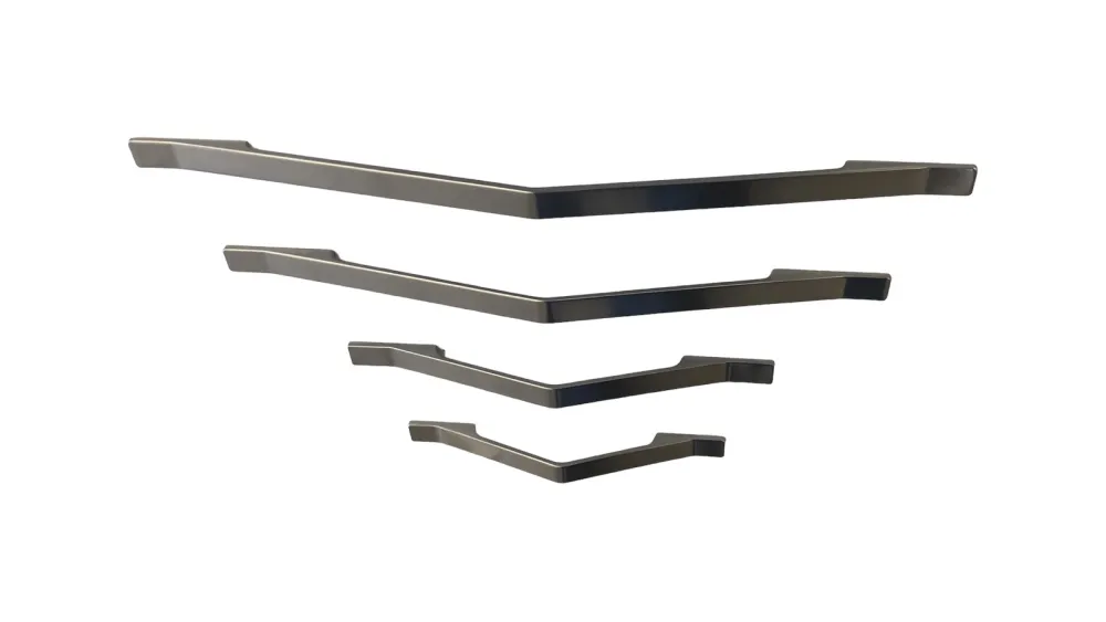 CABINET HANDLE art.: 7261 cc256mm L=378mm MAT NICKEL