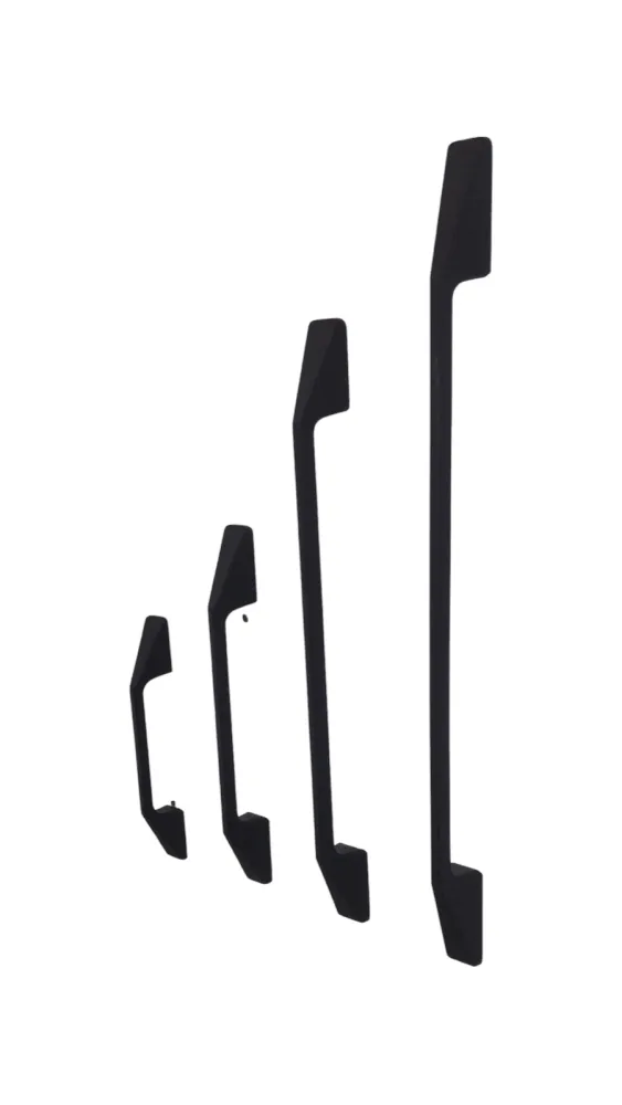 CABINET HANDLE art.: 7238 cc320mm L=377mm MAT BLACK