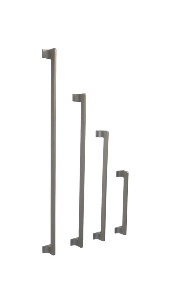 CABINET HANDLE art.: 6804Α cc512mm MAT NICKEL