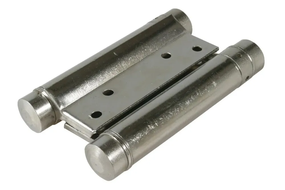 Double Acting Spring Hinge Nickel plated 100mm