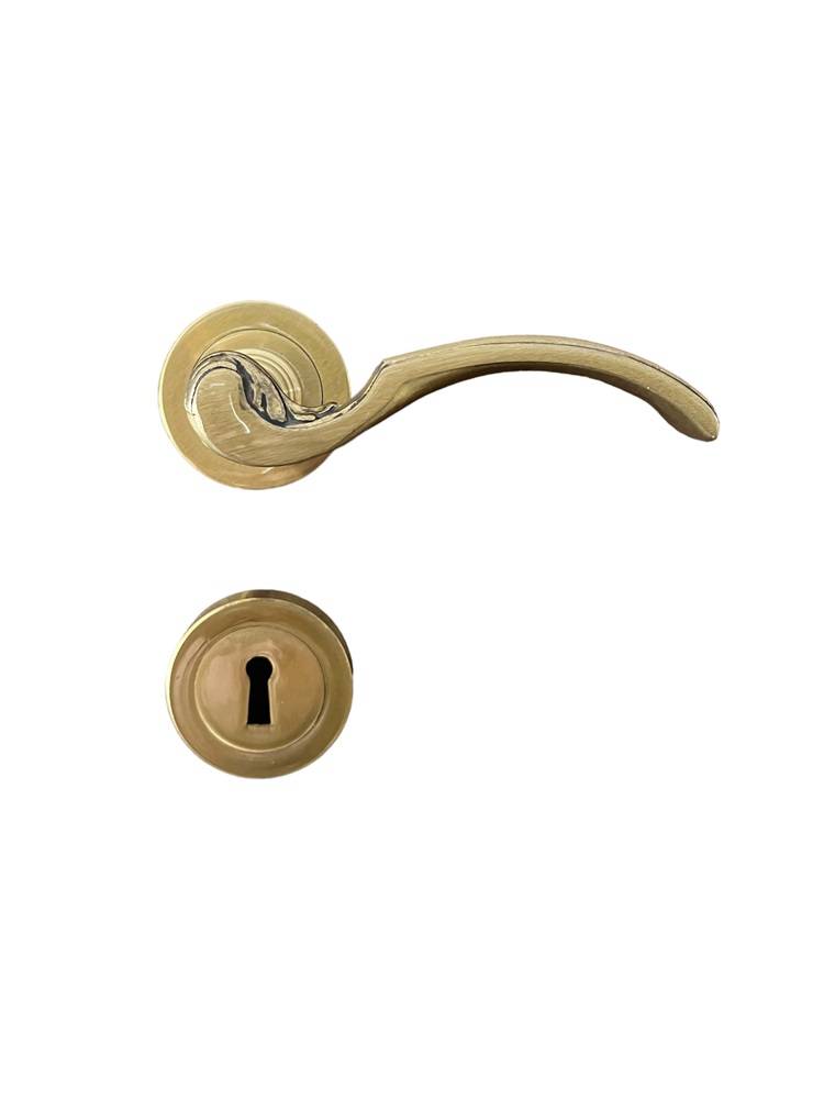 DOOR HANDLE LIBRA art.: 878/MP ANTIQUE GOLD