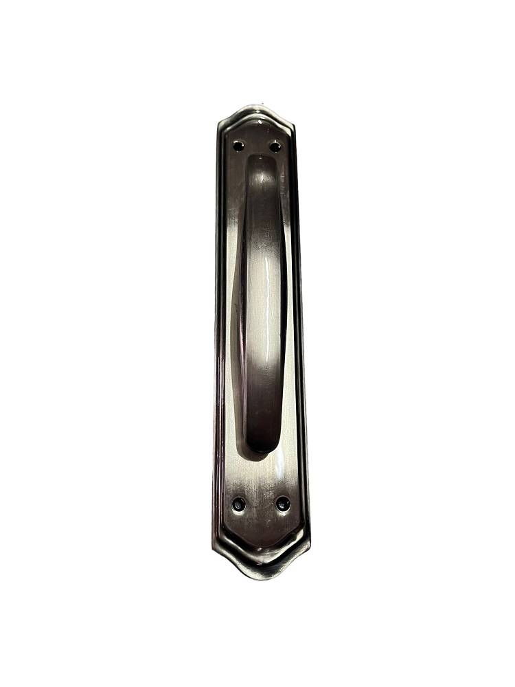 PULL HANDLE ON PLATE art.: 888/C ANTIQUE SILVER