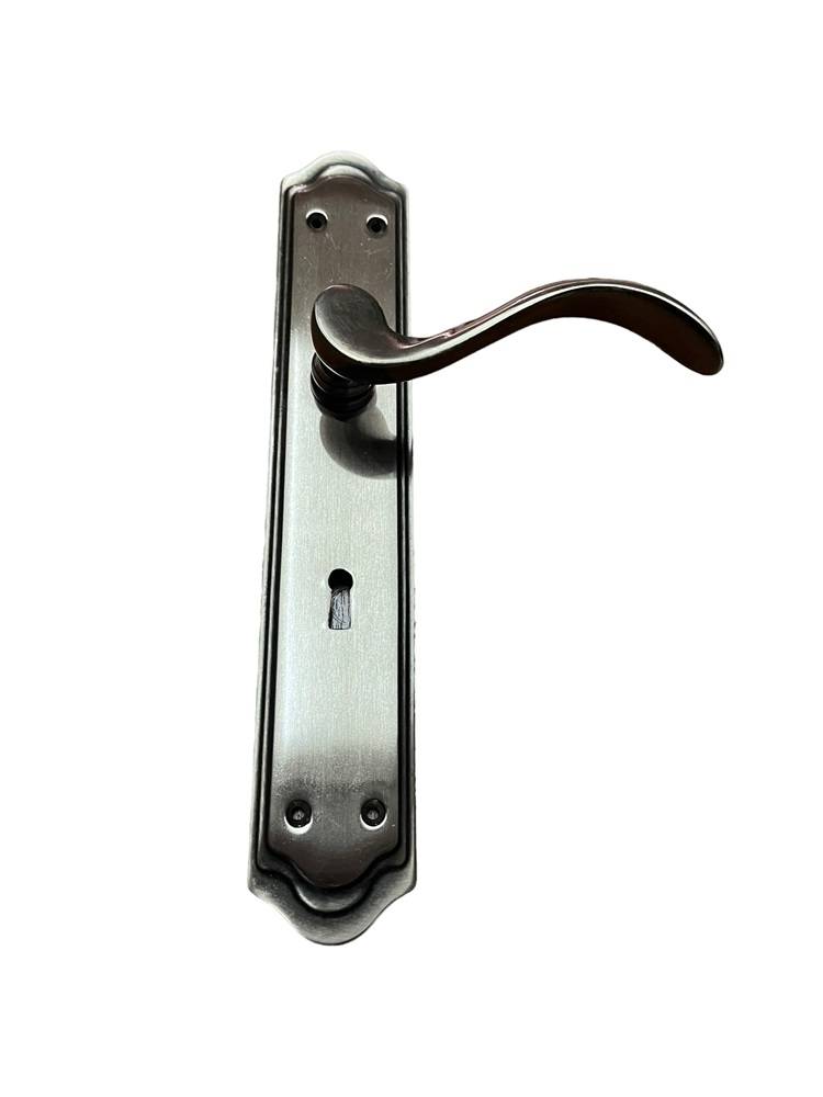 DOOR HANDLE ON PLATE art.: 888/Α ANTIQUE SILVER