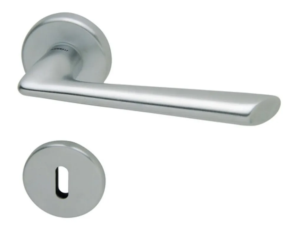 DOOR HANDLE art.: LAMPO MAT NICKEL