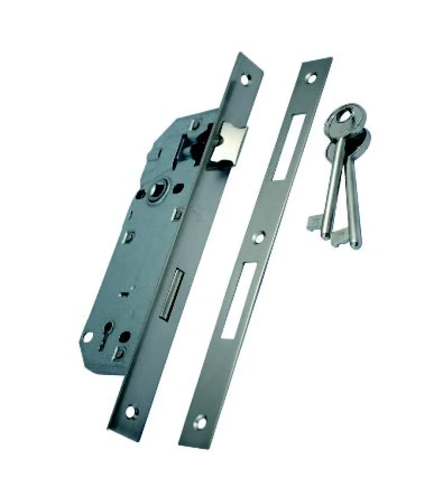 DOOR LOCK MGS 40/90 NICKEL