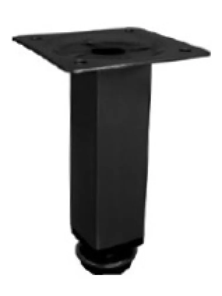FURNITURE LEG 38X38 / H=150mm MAT BLACK