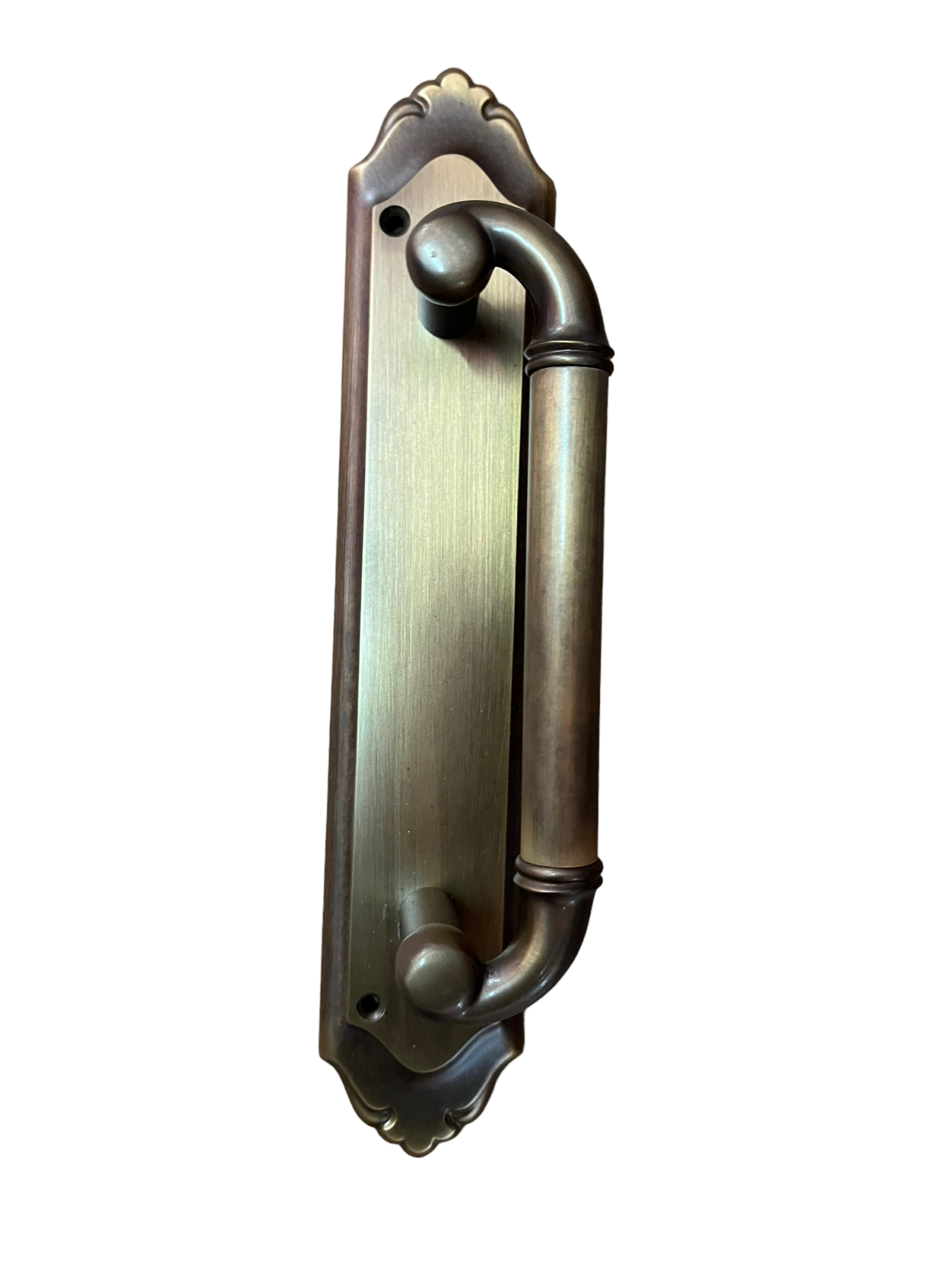 PULL HANDLE ON PLATE art.: 1203 BRASS