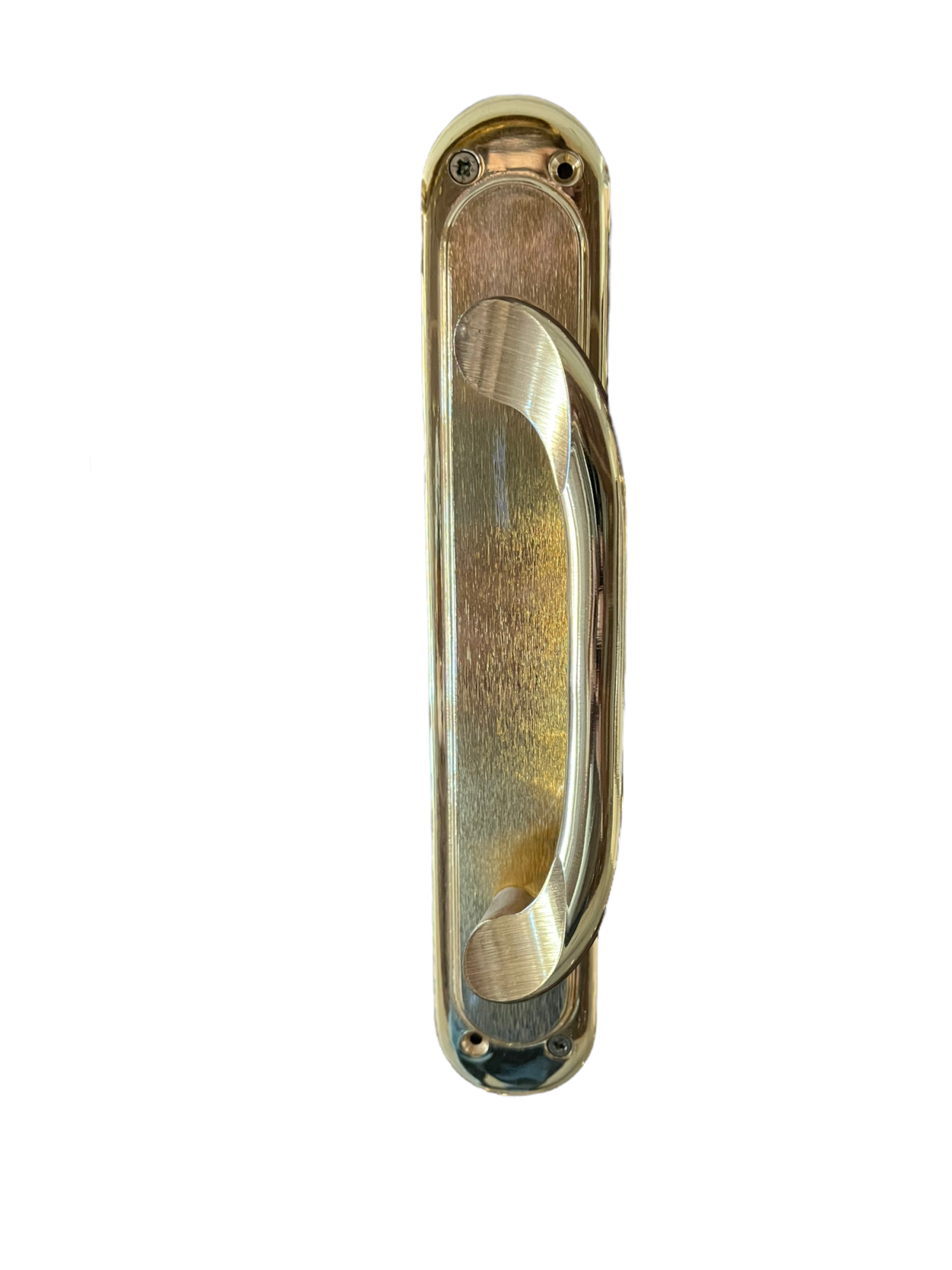 PULL HANDLE ON PLATE art.: 8752 GOLD PLATED