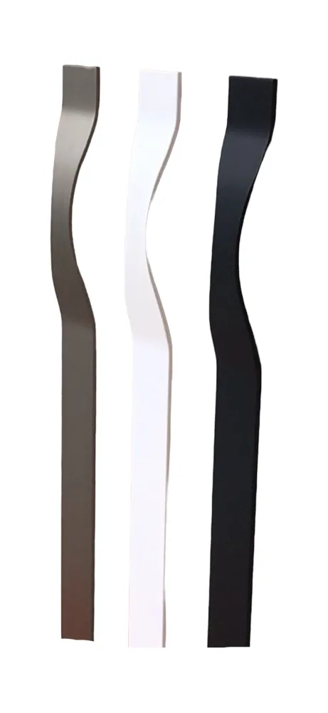 WARDROBE HANDLE art.:7360 L580mm ST.ST. LOOK