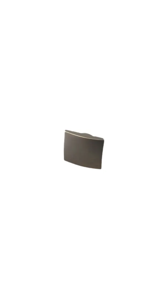 CABINET KNOB CARRE 40mm ΝΙΚ.ΜΑΤ