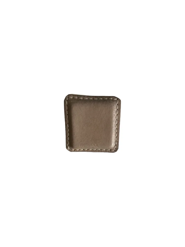 CABINET KNOB art.: 1002 BEIGE LEATHER