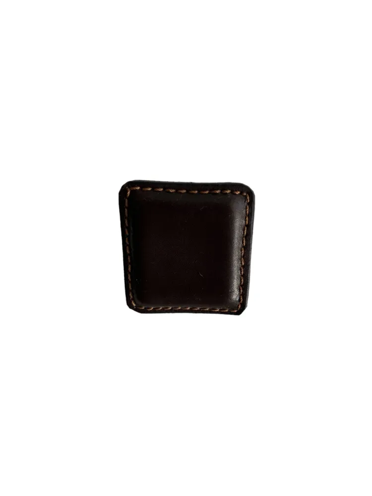 CABINET KNOB art.: 1002 BROWN LEATHER