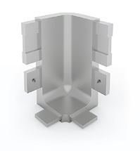 ALUMINIUM CORNER CONNECTOR FOR GOLA PROFILE