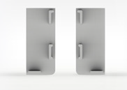 END CAP FOR L GOLA PROFILE ALUMINIUM