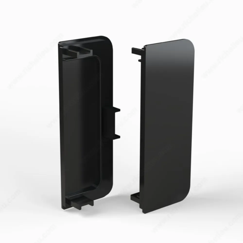 END CAP FOR C GOLA PROFILE BLACK