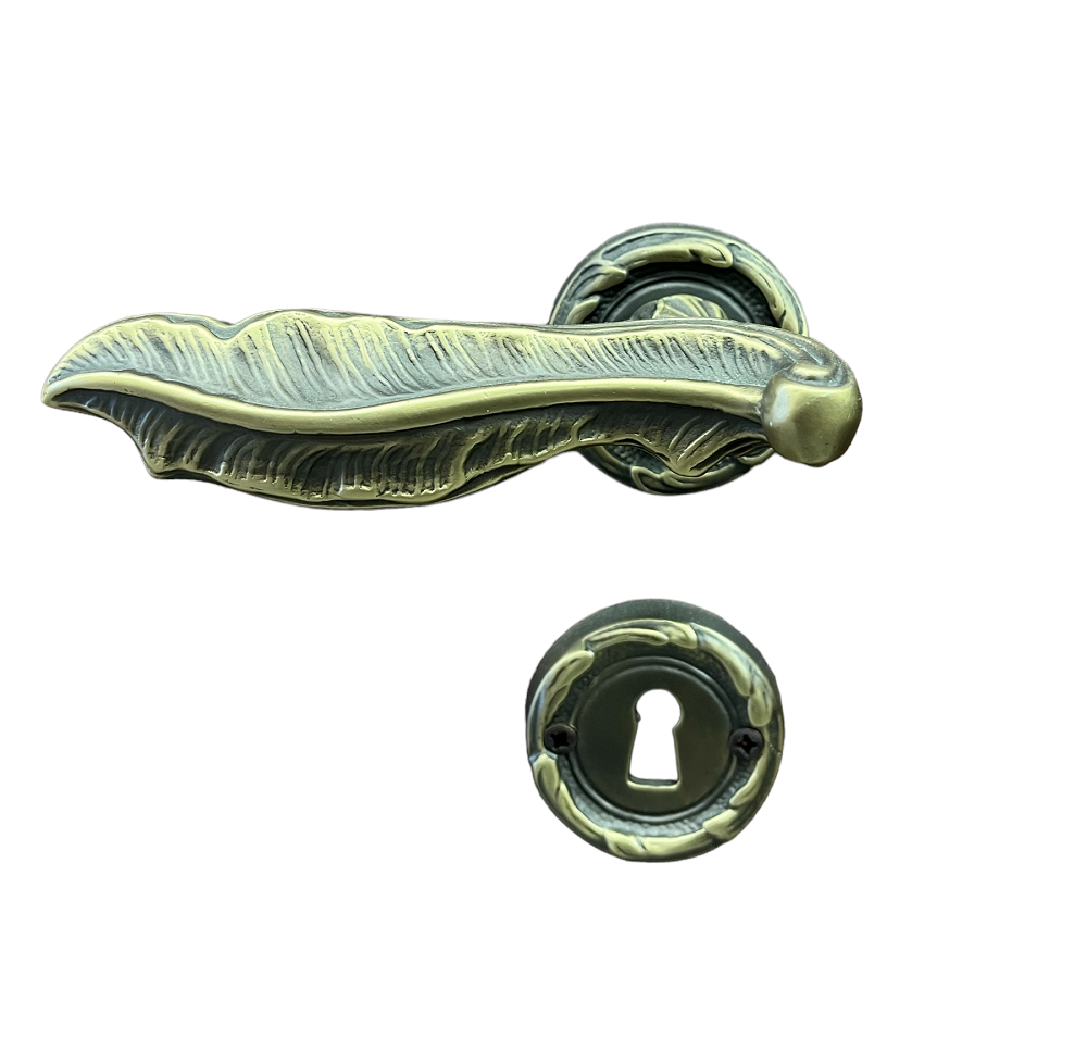 DOOR HANDLE ANNY MAT BRASS