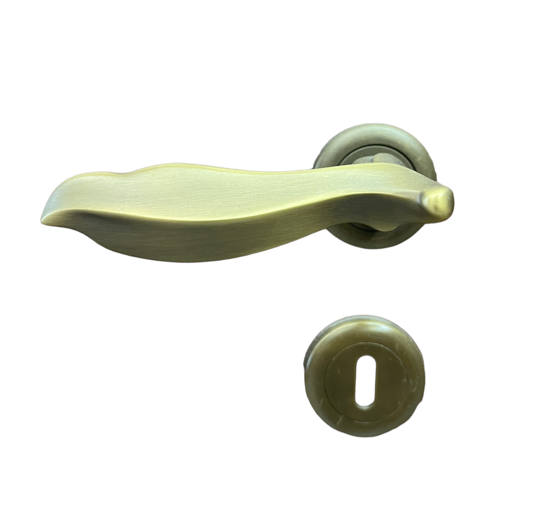 DOOR HANDLE CHIARA MAT BRASS
