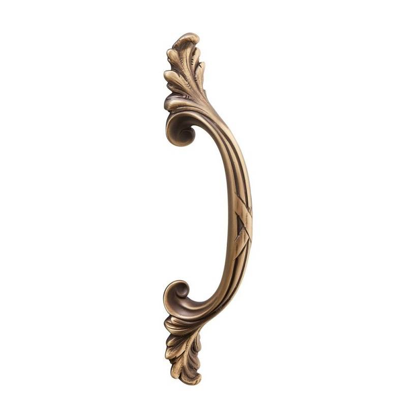 PULL HANDLE MUSA 278mm MAT BRASS