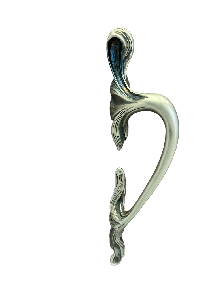 PULL HANDLE SELVA 440mm ANT.SILVER