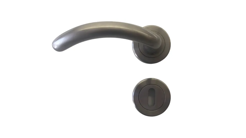 DOOR HANDLE GIZA MAT NICKEL